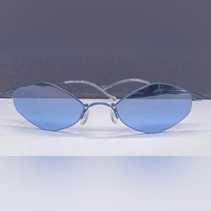 - Zeiss Sunglasses in Blue! Flexible frames - jazzy shape. Flex titanium!